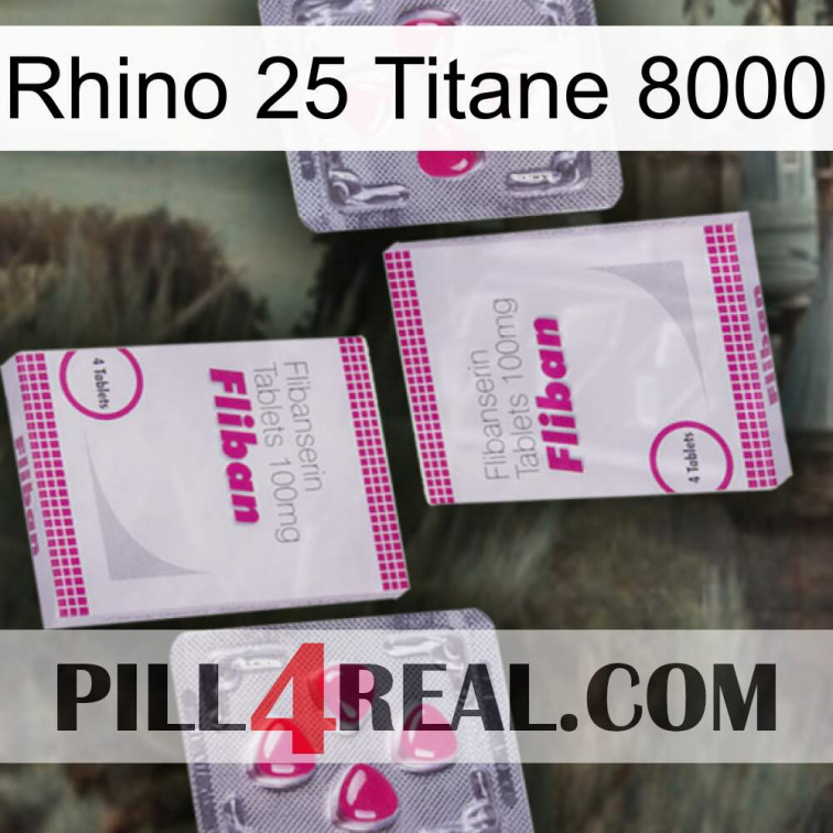Rhino 25 Titanium 8000 33